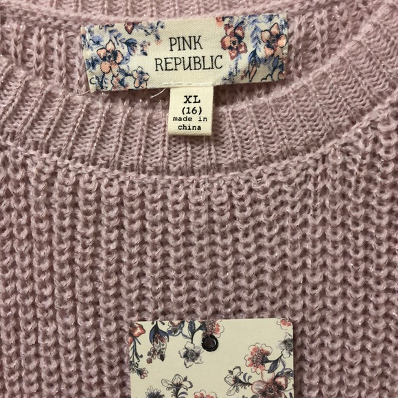 Pink Republic knitted sweater pink - Picture 2 of 4